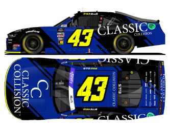 *CANCELLED* Ryan Ellis 2024 Classic Collision 1:64 Nascar Diecast - Xfinity Series Ryan Ellis , Nascar Diecast, 2024 Nascar Diecast, 1:24 Scale Diecast