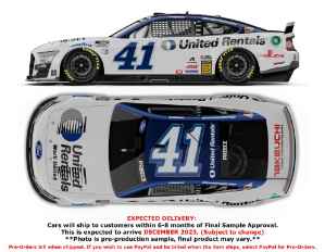 *CANCELLED* Ryan Preece 2023 United Rentals Darlington Throwback 1:24 Color Chrome Nascar Diecast - FOIL NUMBER DIECAST Ryan Preece, Nascar Diecast, 2023 Nascar Diecast, 1:24 Scale Diecast