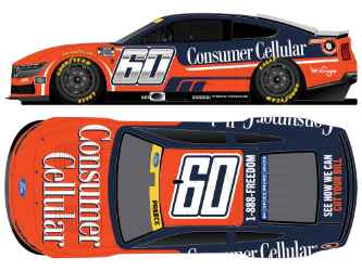 *Preorder* Ryan Preece Autographed 2026 Consumer Cellular 1:24 Nascar Diecast - FOIL NUMBER DIECAST Ryan Preece, Nascar Diecast, 2026 Nascar Diecast, 1:24 Scale Diecast, Autographed 