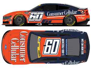 *Preorder* Ryan Preece Autographed 2026 Consumer Cellular 1:24 Nascar Diecast - FOIL NUMBER DIECAST Ryan Preece, Nascar Diecast, 2026 Nascar Diecast, 1:24 Scale Diecast, Autographed 