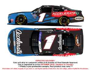 *CANCELLED* Sam Mayer 2023 Accelerate Darlington Throwback 1:24 Color Chrome Nascar Diecast Sam Mayer, Nascar Diecast, 2023 Nascar Diecast, 1:24 Scale Diecast