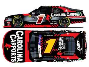 *CANCELLED* Sam Mayer 2024 Carolina Carports 1:64 Nascar Diecast - FOIL NUMBER CAR - Xfinity Series  Sam Mayer, Nascar Diecast, 2024 Nascar Diecast, 1:24 Scale Diecast
