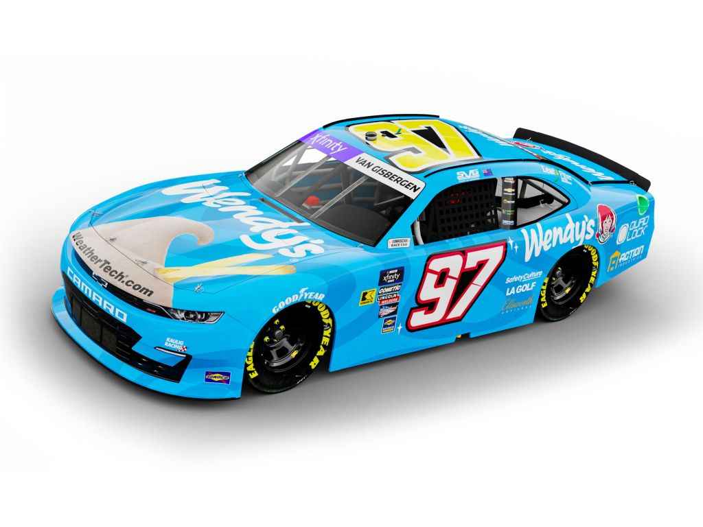 Shane Van Gisbergen 2024 Wendy's 1:64 Nascar Diecast