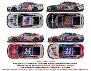 *CANCELLED* Stewart-Haas Racing Patriotic 4-Car Set 2023 1:64 Nascar Diecast Kevin Harvick, Chase Briscoe, Ryan Preece, Aric Almirola, Nascar Diecast, 2023 Nascar Diecast, 1:64 Scale Diecast,