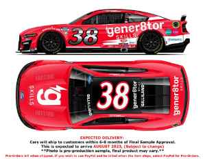 *CANCELLED* Todd Gilliland 2023 Gener8tor 1:24 Color Chrome Nascar Diecast - FOIL NUMBER DIECAST Todd Gilliland, Nascar Diecast, 2023 Nascar Diecast, 1:24 Scale Diecast