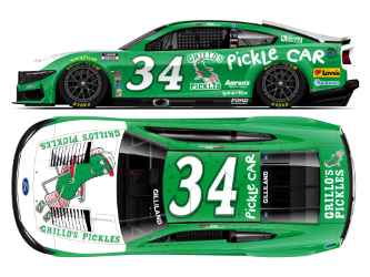 *CANCELLED* Todd Gilliland Autographed 2025 Grillos Pickles 1:24 Nascar Diecast Todd Gilliland, Nascar Diecast, 2025 Nascar Diecast, 1:24 Scale Diecast, Autographed