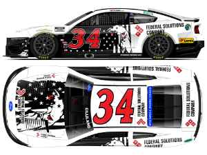*Preorder* Todd Gilliland 2026 Federal Solutions Company 1:24 Flash Coat Color Nascar Diecast Todd Gilliland, Nascar Diecast, 2026 Nascar Diecast, 1:24 Scale Diecast