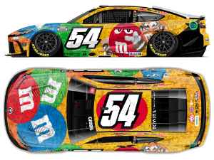 *Preorder* Ty Gibbs 2026 M&M's Kyle Busch Tribute 1:24 Nascar Diecast Ty Gibbs, Nascar Diecast, 2026 Nascar Diecast, 1:24 Scale Diecast