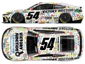 *Preorder* Ty Gibbs 2026 Victory Junction 1:24 Flash Coat Silver Nascar Diecast  Ty Gibbs, Nascar Diecast, 2026 Nascar Diecast, 1:24 Scale Diecast