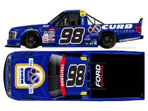 *CANCELLED* Ty Majeski 2024 Curb Records 60th Anniversary 1:64 Nascar Diecast - Truck Series Ty Majeski, Nascar Diecast, 2024 Nascar Diecast, 1:64 Scale Diecast