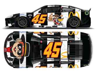 *CANCELLED* Tyler Reddick 2024 McDonalds Hamburglar 1:64 Nascar Diecast Chassis Tyler Reddick, Nascar Diecast, 2024 Nascar Diecast, 1:64 Scale Diecast, Diecast Chassis