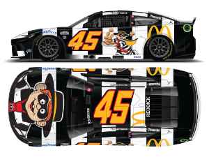 *CANCELLED* Tyler Reddick 2024 McDonald's Hamburglar 1:64 Nascar Diecast Chassis Tyler Reddick, Nascar Diecast, 2024 Nascar Diecast, 1:64 Scale Diecast, Diecast Chassis