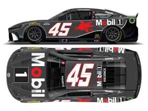 *CANCELLED* Tyler Reddick 2024 Mobil 1 1:24 Color Chrome Nascar Diecast Tyler Reddick, Nascar Diecast, 2024 Nascar Diecast, 1:24 Scale Diecast