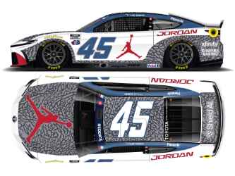 *Preorder* Tyler Reddick 2026 Jordan Brand Chicago 1:24 Raw Nascar Diecast Tyler Reddick, Nascar Diecast, 2026 Nascar Diecast, 1:24 Scale Diecast