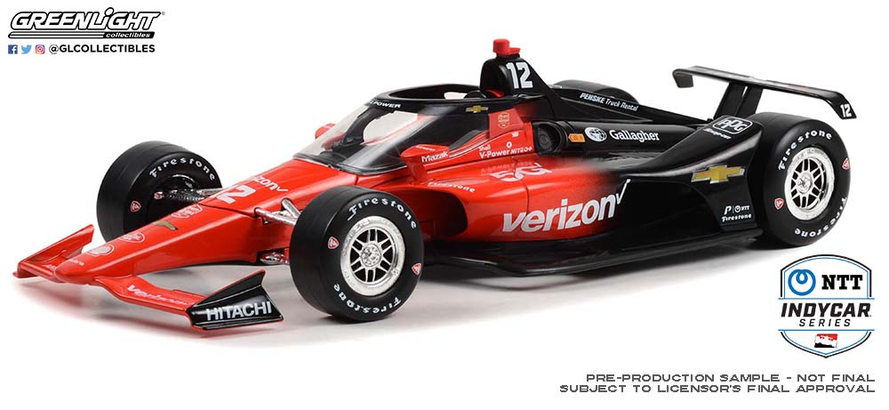 *Preorder* Will Power #12 2023 Verizon / Team Penske - NTT IndyCar Series 1:18 Scale IndyCar Diecast Will Power, 2023,1:18, diecast, greenlight, indy