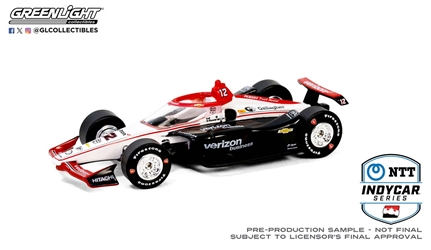 *Preorder* Will Power / Team Penske, #12 Verizon - NTT IndyCar Series 1:64 Scale IndyCar Diecast Will Power, 2024, 1:64, diecast, greenlight, indy