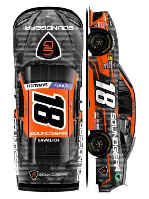*CANCELLED* William Sawalich 2025 Soundgear 1:64 Nascar Diecast - Xfinity Series William Sawalich, Nascar Diecast, 2025 Nascar Diecast, 1:64 Scale Diecast