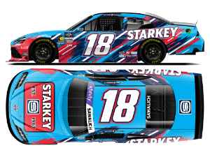 *CANCELLED* William Sawalich 2025 Starkey Throwback 1:64 Nascar Diecast Xfinity Series William Sawalich, Nascar Diecast, 2025 Nascar Diecast, 1:64 Scale Diecast