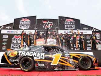 *Preorder* Carson Kvapil 2026 Bass Pro Shops/Tracker Boats Iowa 8/8/26 Race Win 1:24 Nascar Diecast - OReilly Auto Parts Series Carson Kvapil, Nascar Diecast, 2026 Nascar Diecast, 1:24 Scale Diecast