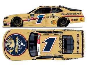 *Preorder* Connor Zilisch 2026 Jockey 150th Anniversary 1:24 Color Chrome Finish Nascar Diecast Connor Zilisch, Nascar Diecast, 2026 Nascar Diecast, 1:24 Scale Diecast