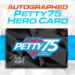 Thad Moffitt Autographed 2024 Petty 75 Years of Racing 1:24 + NAME ON DECKLID - T462424P75TMAUT