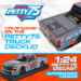 Thad Moffitt Autographed 2024 Petty 75 Years of Racing 1:24 + NAME ON DECKLID - T462424P75TMAUT