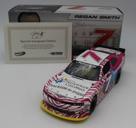 Regan Smith Autographed 2013 Nationwide Childrens 1:24 Nascar Diecast Regan Smith Autographed 2013 Nationwide Childrens 1:24 Nascar Diecast