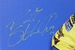 Ricky Stenhouse #17 Best Buy 16 X 20 Canvas Auto in Yellow Paint Pen - C17RSBESTBUYCANVAS-AUT