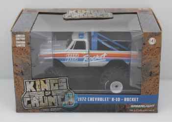 Rocket - 1972 Chevrolet K-10 1:43 Kings of Crunch Series 4 Rocket, Monster Truck, 1:43 Scale, Kings of Crunch