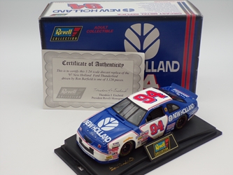 Ron Barfield 1997 New Holland 1:24 Revell Diecast with Case Ron Barfield ,Nascar Diecast, 1:24 Scale Diecast, pre order diecast 