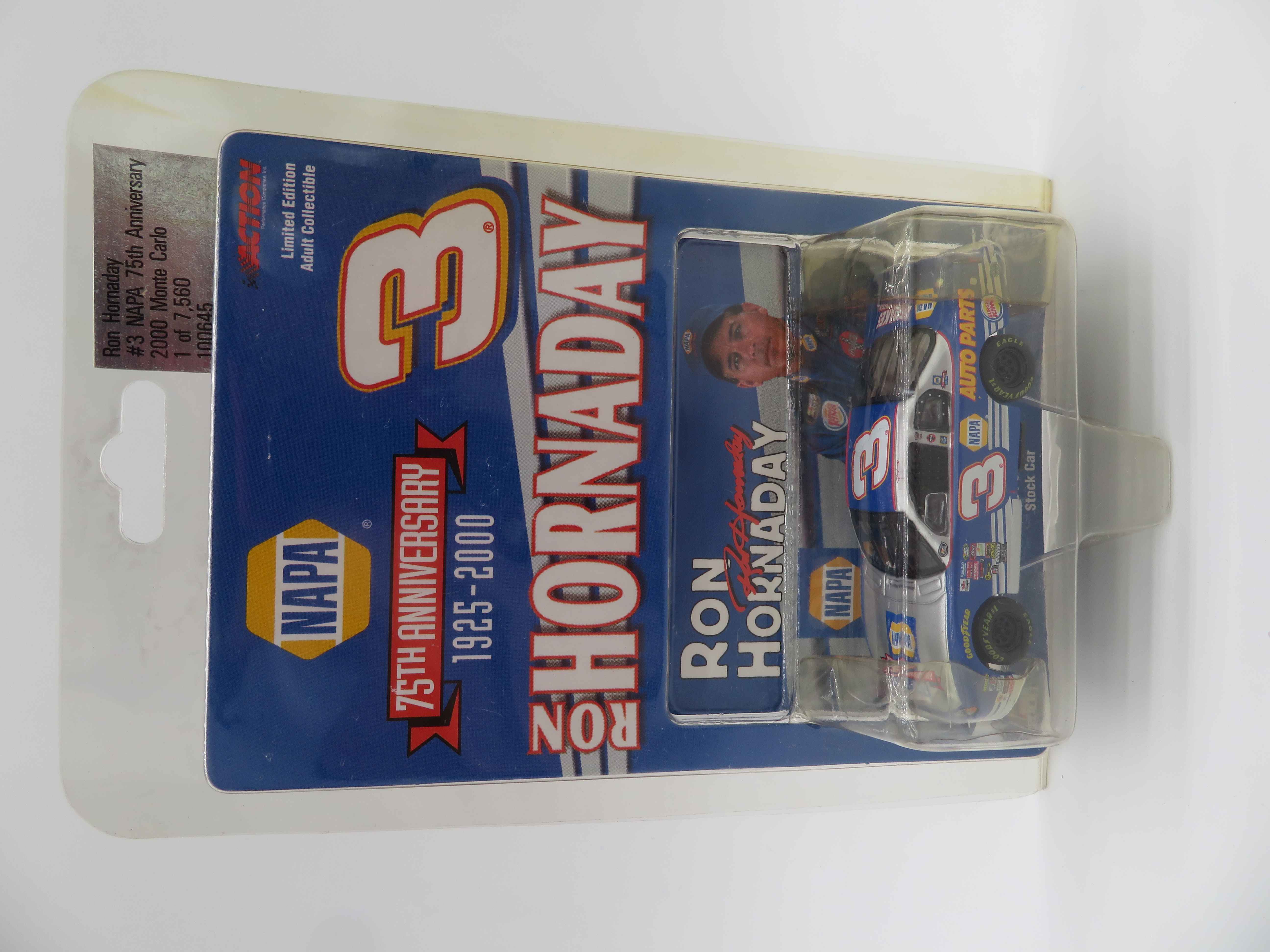 Ron Hornaday 2000 #3 NAPA 75TH Anniversary 1:64 Nascar Diecast