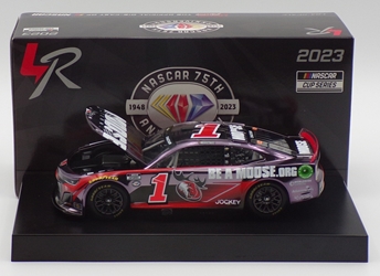 Ross Chastain 2023 Moose Fraternity 1:24 Color Chrome Nascar Diecast - FOIL NUMBER DIECAST Ross Chastain, Nascar Diecast, 2023 Nascar Diecast, 1:24 Scale Diecast