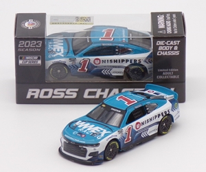 Ross Chastain 2023 Unishippers 1:64 Nascar Diecast - Diecast Chassis Ross Chastain, Nascar Diecast, 2023 Nascar Diecast, 1:64 Scale Diecast,