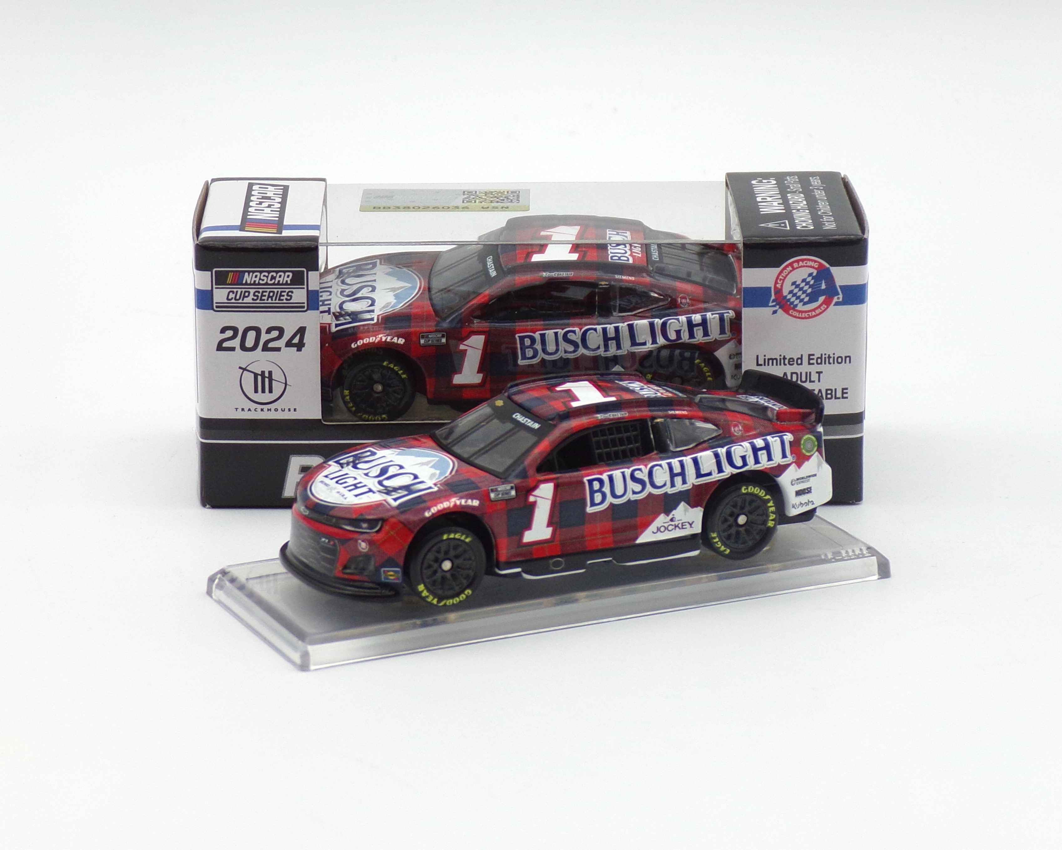 Ross Chastain 2024 Busch Light Flannel 1:64 Nascar Diecast