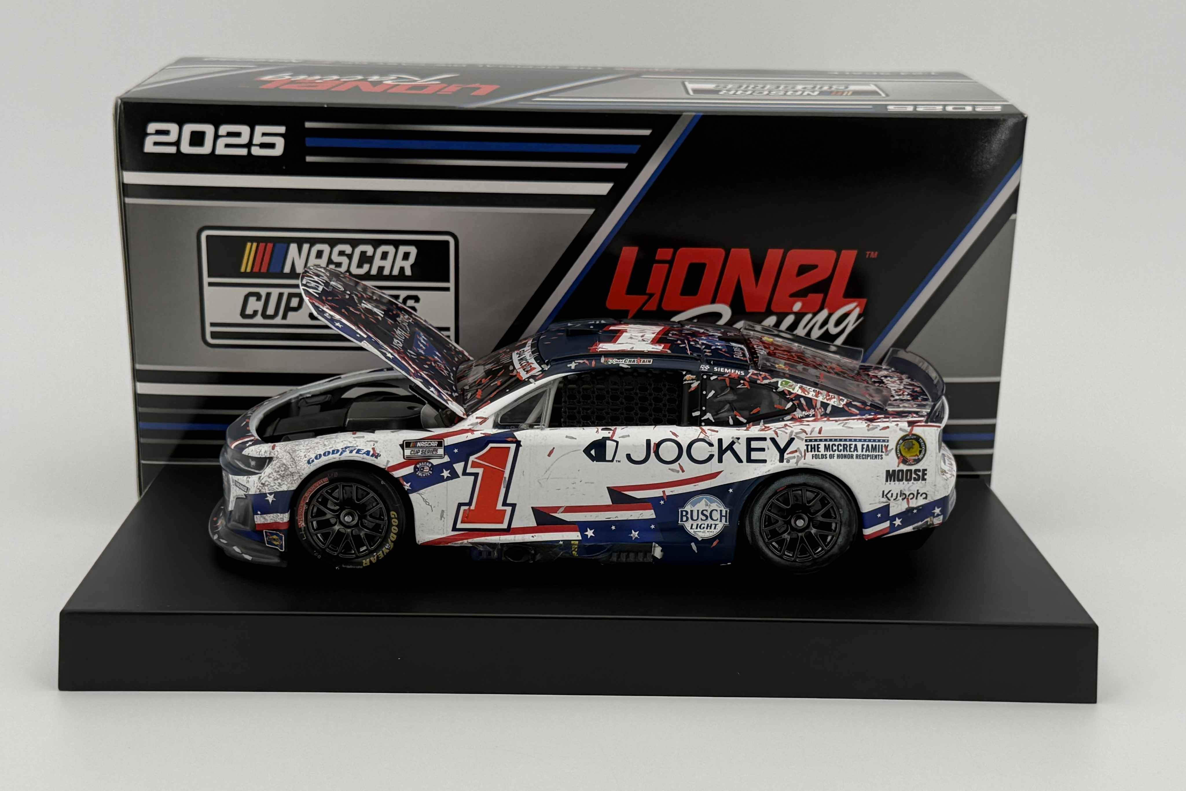 Ross Chastain 2025 Jockey Salutes / Coke 600 Race Win 1:24 Nascar