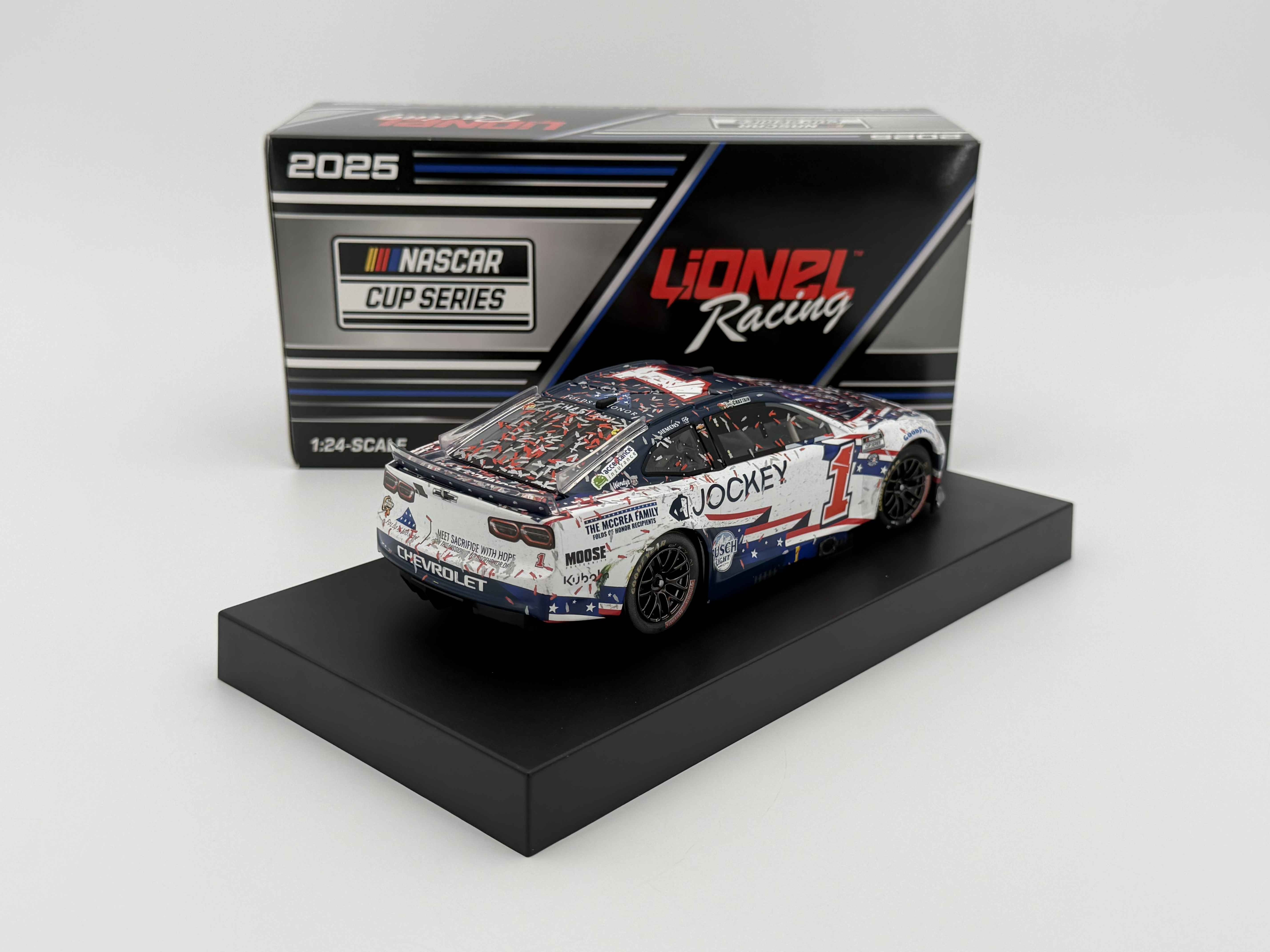 Ross Chastain 2025 Jockey Salutes / Coke 600 Race Win 1:24 Nascar