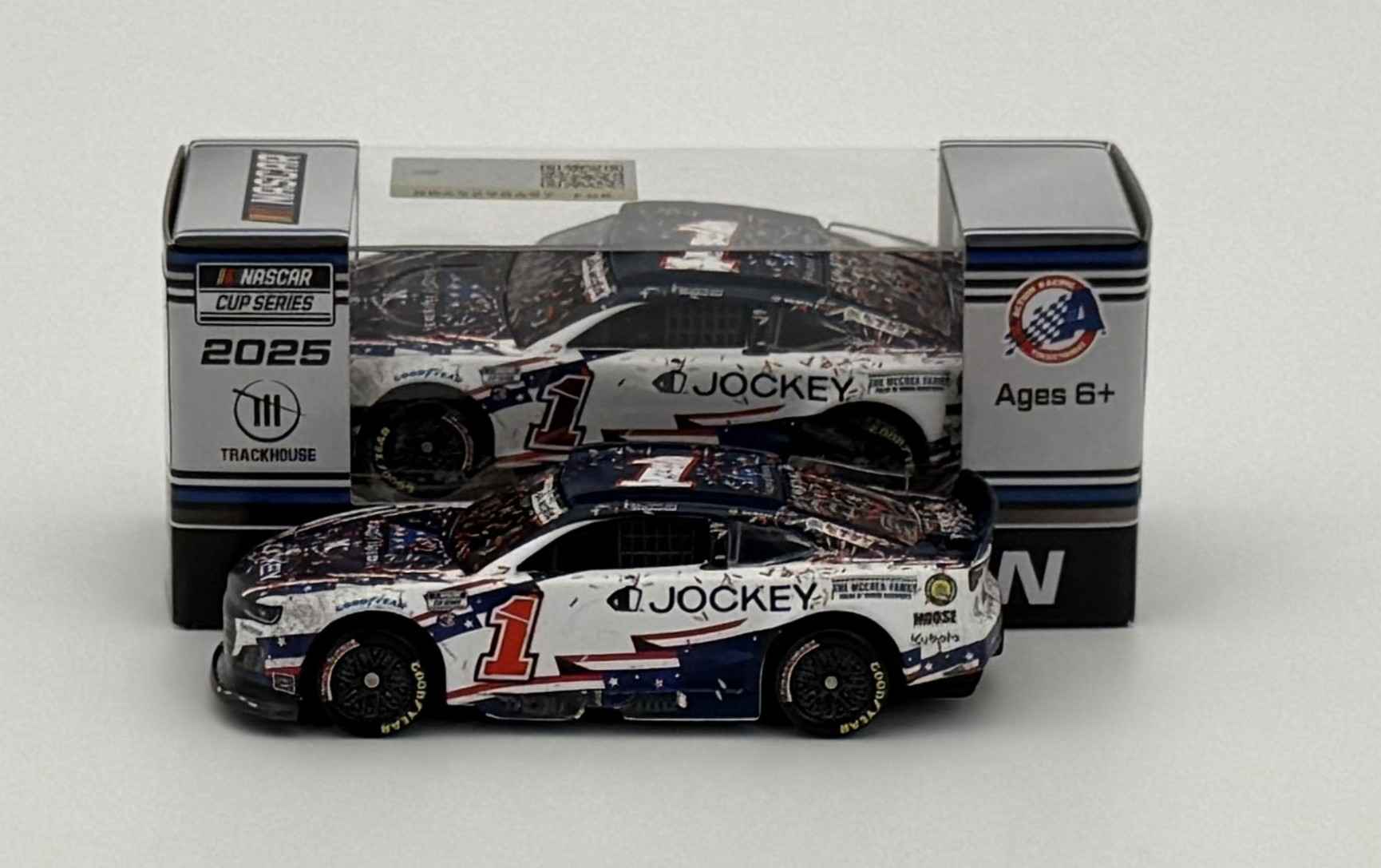 Ross Chastain 2025 Jockey Salutes / Coke 600 Race Win 1:64 Nascar