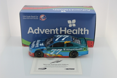 Ross Chastain Autographed 2020 AdventHealth 1:24 Liquid Color Nascar Diecast Ross Chastain Nascar Diecast,2020 Nascar Diecast,1:24 Scale Diecast,pre order diecast