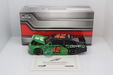 Ross Chastain Autographed 2021 Clover 1:24 Nascar Diecast Ross Chastain, Nascar Diecast,2021 Nascar Diecast,1:24 Scale Diecast, pre order diecast