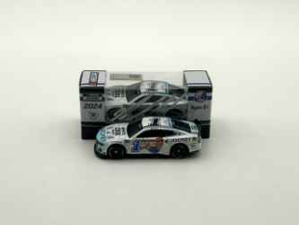 Ross Chastain Autographed 2024 Jockey Infinite Cool 1:64 Nascar Diecast - FOIL NUMBER DIECAST Ross Chastain, Nascar Diecast, 2024 Nascar Diecast, 1:64 Scale Diecast, Autographed