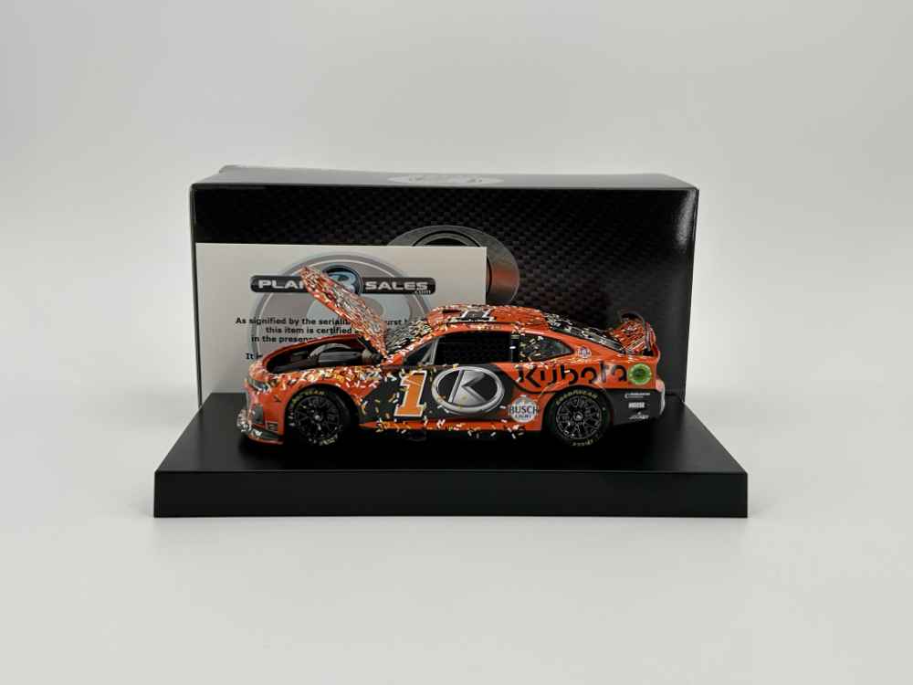 2024 ROSS CHASTAIN #1 Kubota Kansas Win 1:64 FOIL NUMBERS In Stock 2024 ROSS CHASTAIN #1 Kubota Kansas Win 1:64 FOIL NUMBERS In Stock