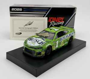 Ross Chastain Autographed 2025 Busch Light Lime 1:24 Nascar Diecast Ross Chastain, Nascar Diecast, 2025 Nascar Diecast, 1:24 Scale Diecast, Autographed