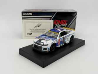 Ross Chastain Autographed 2025 Busch Light Retro 1:24 Nascar Diecast - FOIL NUMBER DIECAST Ross Chastain, Nascar Diecast, 2025 Nascar Diecast, 1:24 Scale Diecast