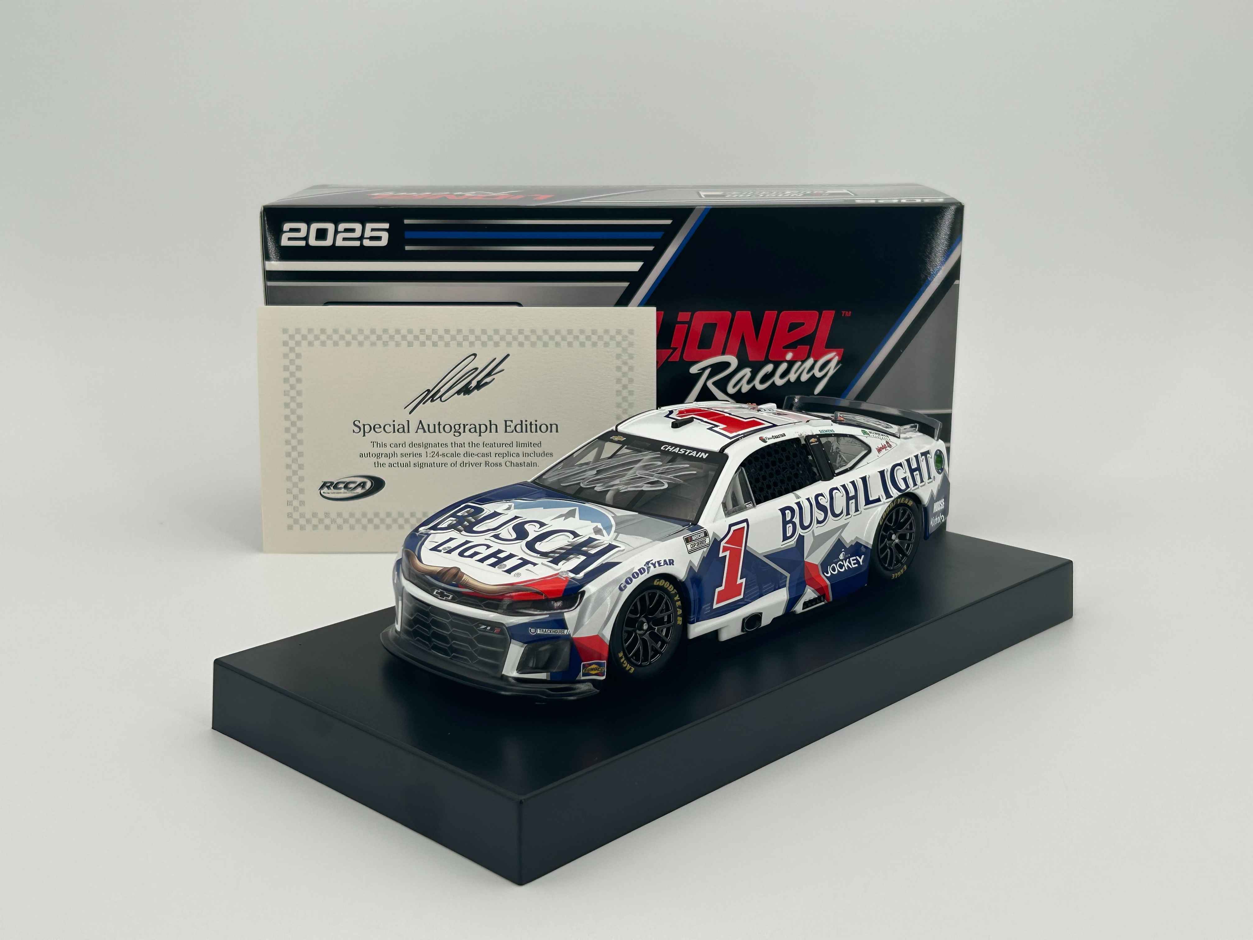 2025 ROSS CHASTAIN #1 Busch Light Lime 1:64 In Stock
