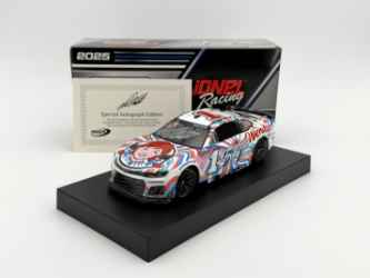 Ross Chastain Autographed 2025 Wendys Frosty 1:24 Nascar Diecast Ross Chastain, Nascar Diecast, 2025 Nascar Diecast, 1:24 Scale Diecast, Autographed