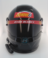 Ryan Blaney 2020 Advance Auto Parts Full Size Replica Helmet Ryan Blaney, Helmet, NASCAR, BrandArt, Full Size Helmet, Replica Helmet