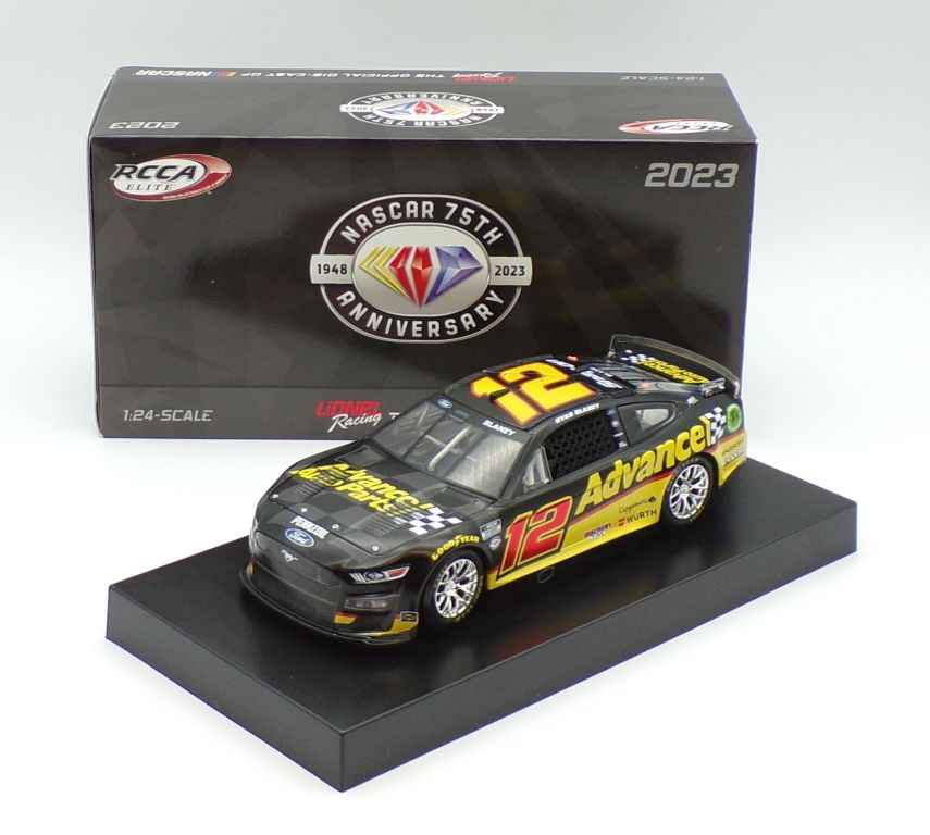 Lionel Racing - Macchinina Ryan Blaney 2021 Advance Auto Parts Darlington Throwback, Scala 1:64, ARC Diecast