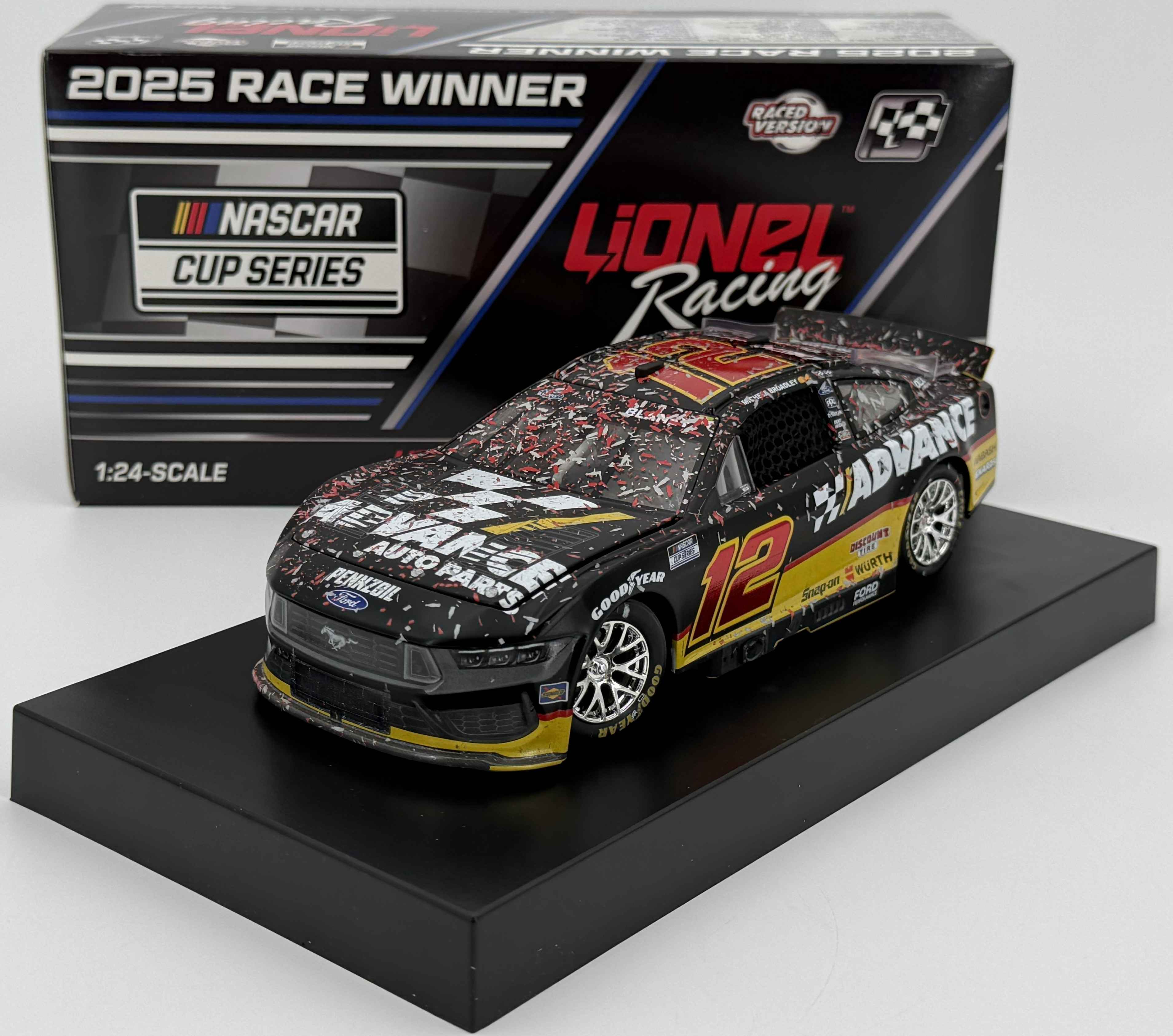 Ryan Blaney 2025 Advance Auto Parts Daytona 8/23/25 Race Win 1:24