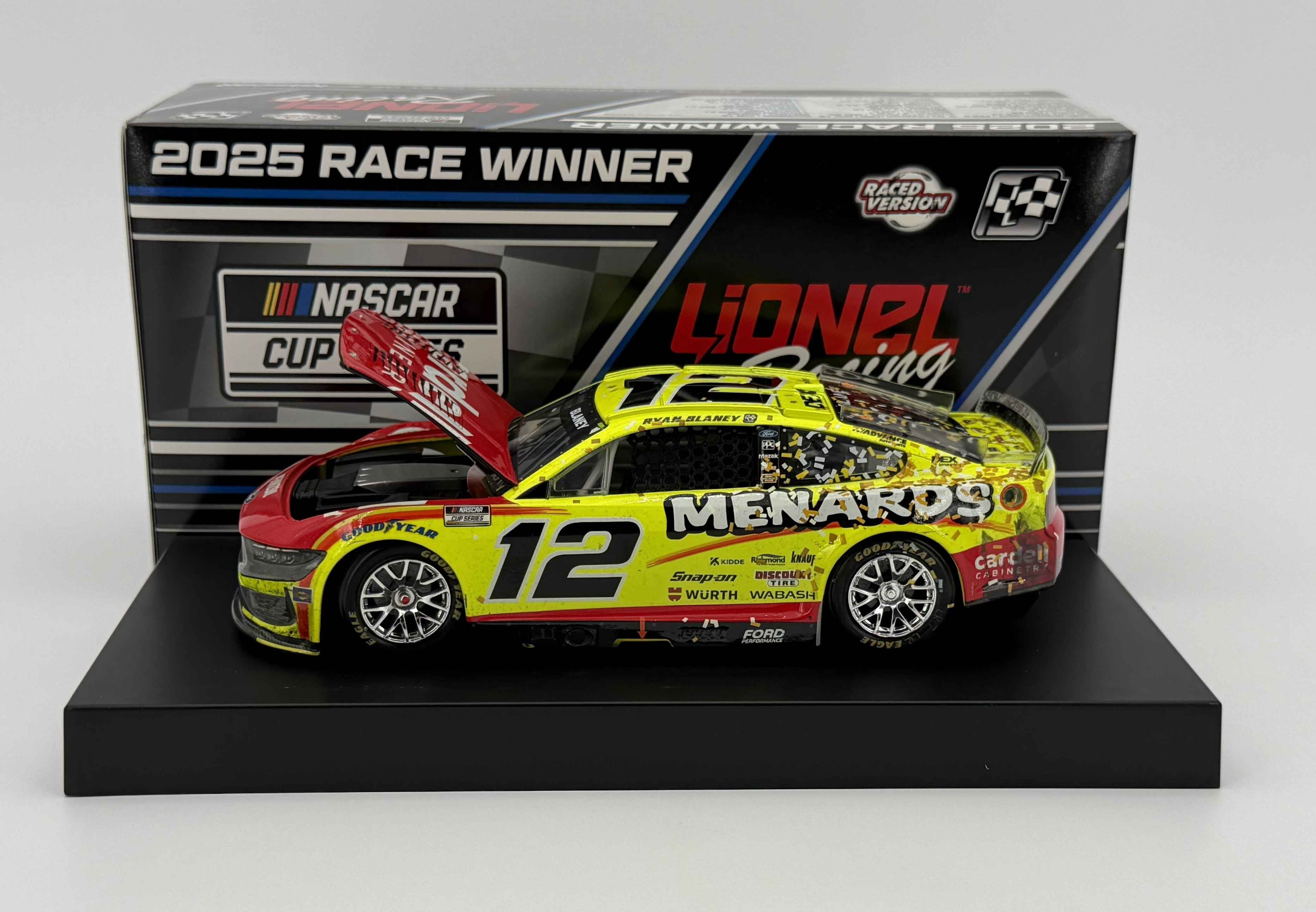 Ryan Blaney 2025 Menards/Cardell Nashville 6/1/25 Race Win 1:24