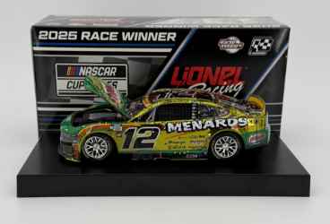 Ryan Blaney 2025 Menards/Libman 9/21/25 New Hampshire Race Win 1:24 Color Chrome Nascar Diecast Ryan Blaney, Nascar Diecast, 2025 Nascar Diecast, 1:24 Scale Diecast